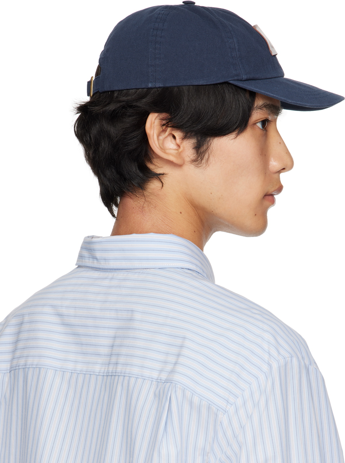 Vivienne Westwood ブルーツイードキャップ Vivienne Westwood Blue Cotton Twill Baseball Cap Vivienne Westwood