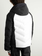 Bogner - Felias Two-Tone Quilted Hooded Down Ski Jacket - White