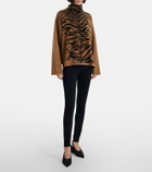 Alaïa Jacquard turtleneck sweater