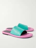 JW Anderson - Two-Tone Leather Slippers - Pink