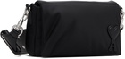 AMI Paris Black Nylon Marcel Lunch Box Bag