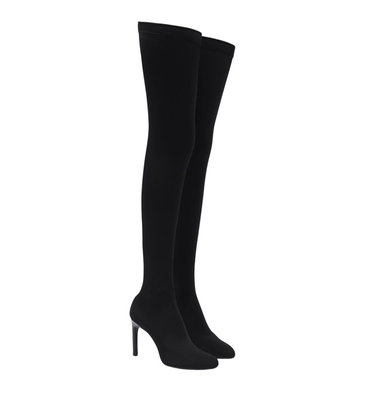 Photo: Victoria Beckham Harlow jersey over-the-knee boots