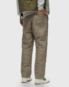 Taion Military Down Pants Brown Casual Pants