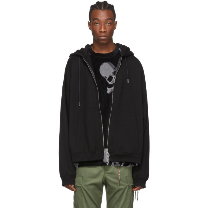 Photo: mastermind WORLD Black Sequin Hoodie