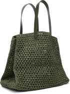 ANINE BING Khaki Large Rio Tote