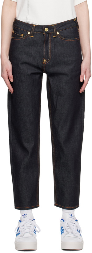 Photo: Evisu Indigo Panel Jeans