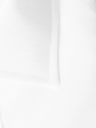 EMMA WILLIS - Cutaway-Collar Linen and Cotton-Blend Shirt - White