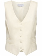 GABRIELA HEARST Coleridge Buttoned Wool Blend Vest