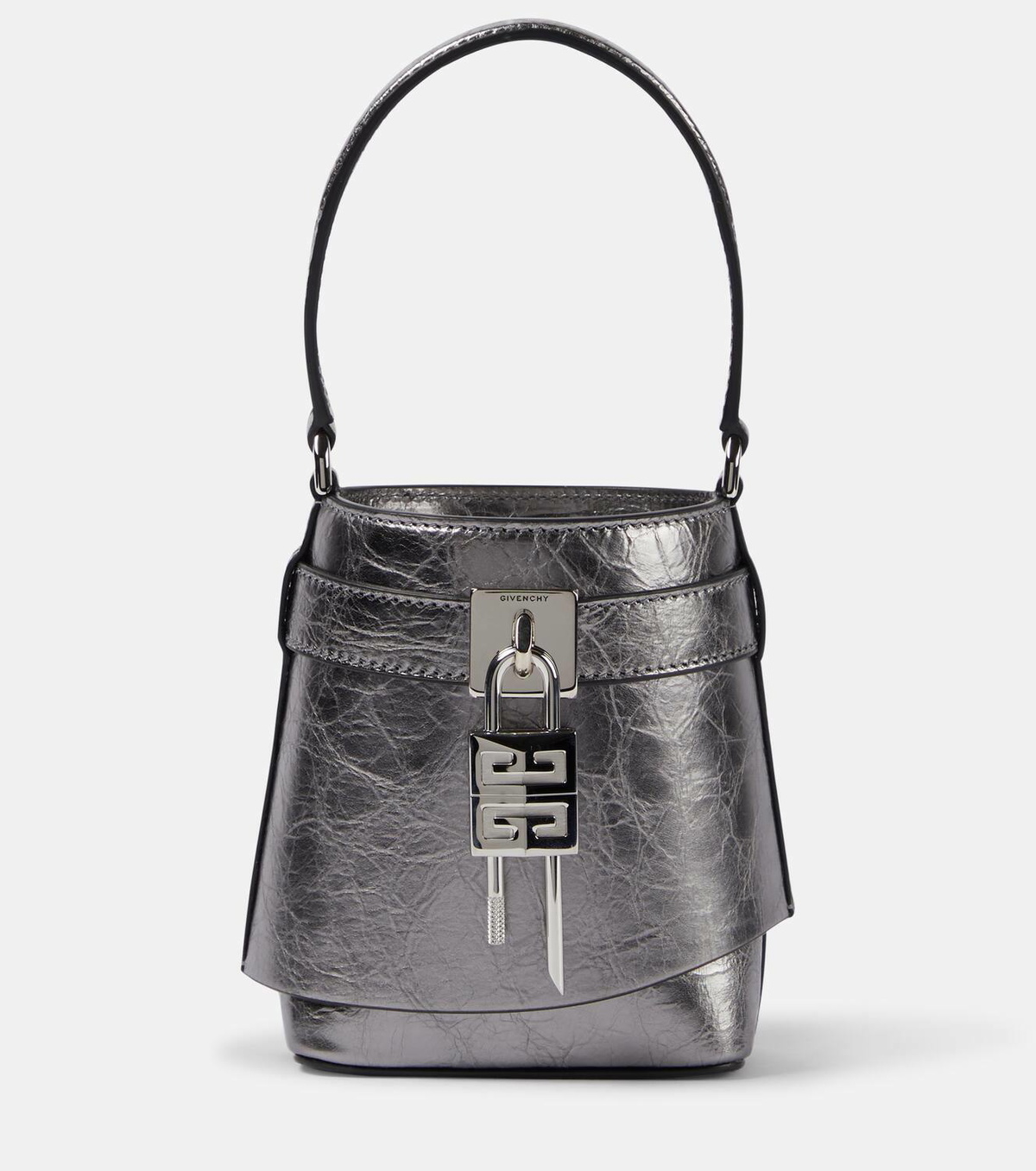 【23AW NEW】GIVENCHY_woman / Micro Shark Lock バケットバッグ 23AW NEW】GIVENCHY_woman / Micro Shark Lock バケットバッグ