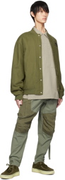 Maharishi Green Sue-Ryu Bomber Jacket