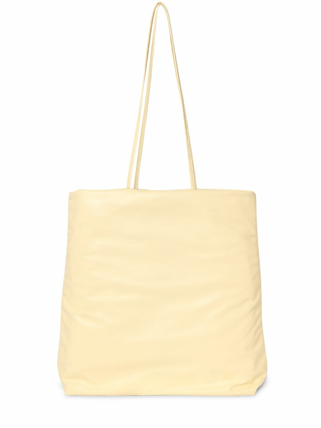 【The Row】 Pim leather tote bag（送料込み） Pim leather tote bag in brown - The Row | Mytheresa