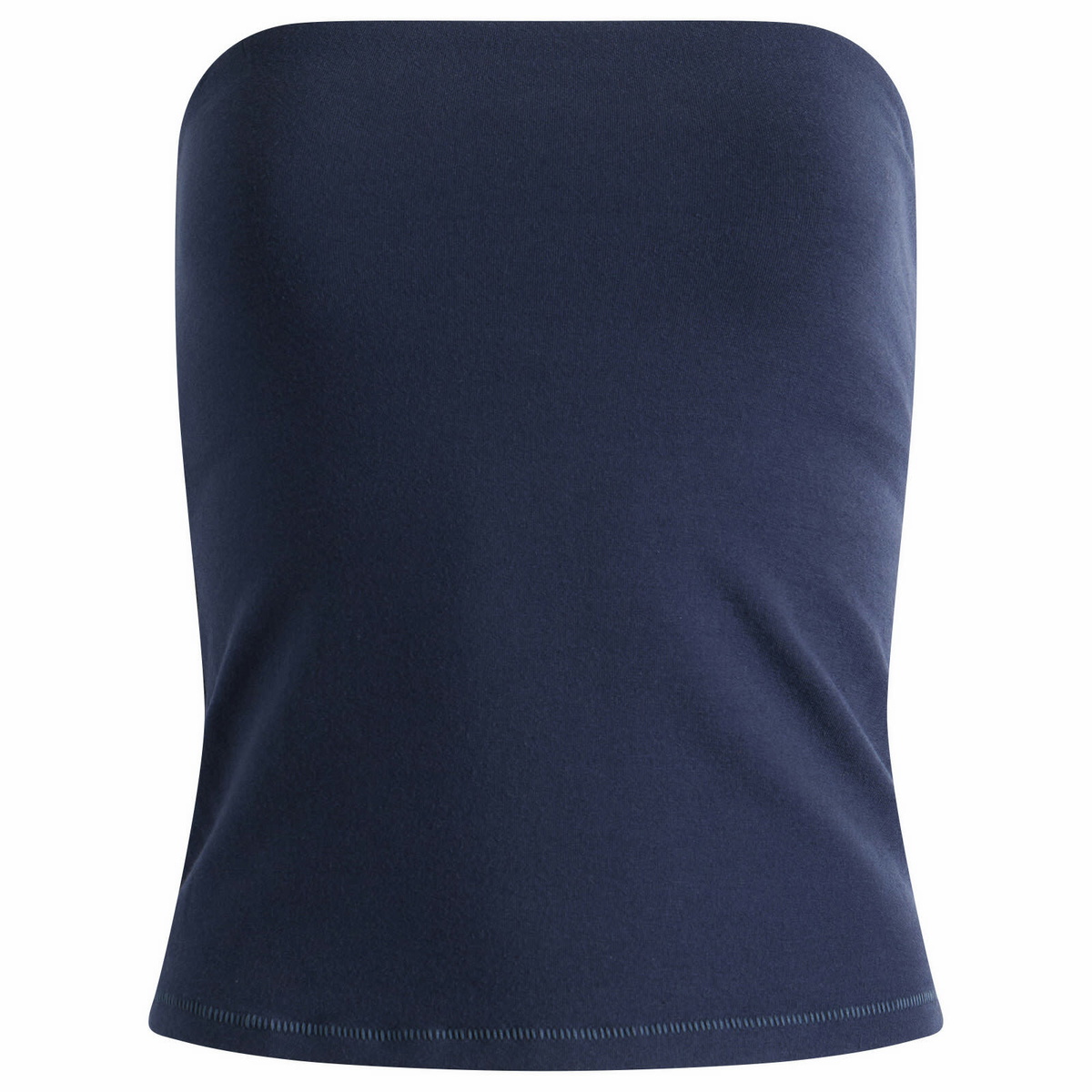 SKIMS Women's Cotton Jersey Tube Top in Navy
