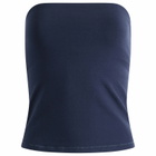 SKIMS Women's Cotton Jersey Tube Top in Navy