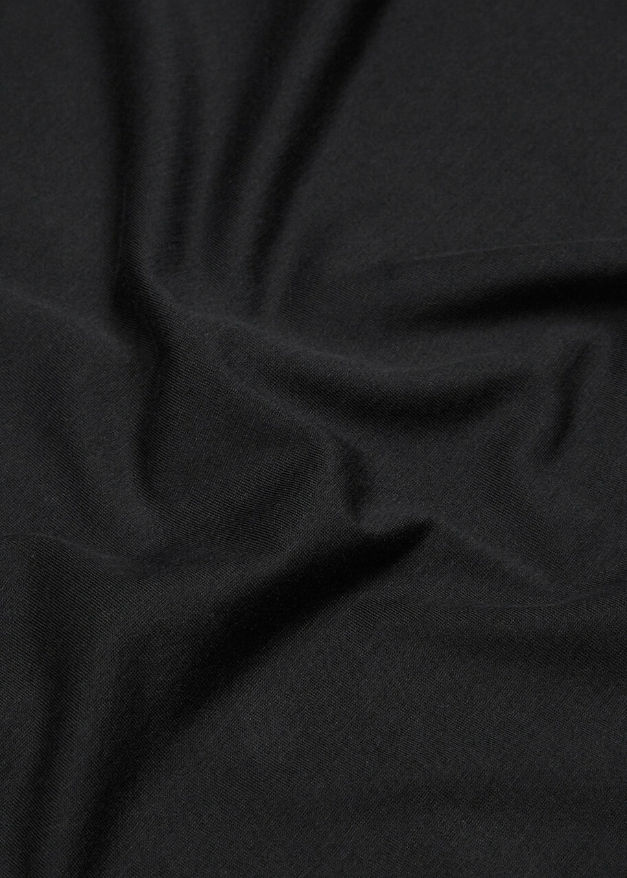 Sunspel Cotton T-shirt Black