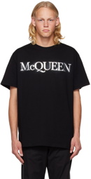 Alexander McQueen Black Printed T-Shirt