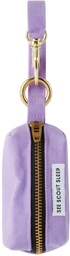 See Scout Sleep Purple Dog Pooch Pouch