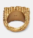 Zimmermann Wisp 16kt gold-plated embellished ring