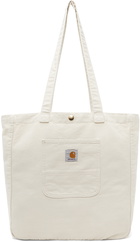 Carhartt Work In Progress Off-White Bayfield Tote