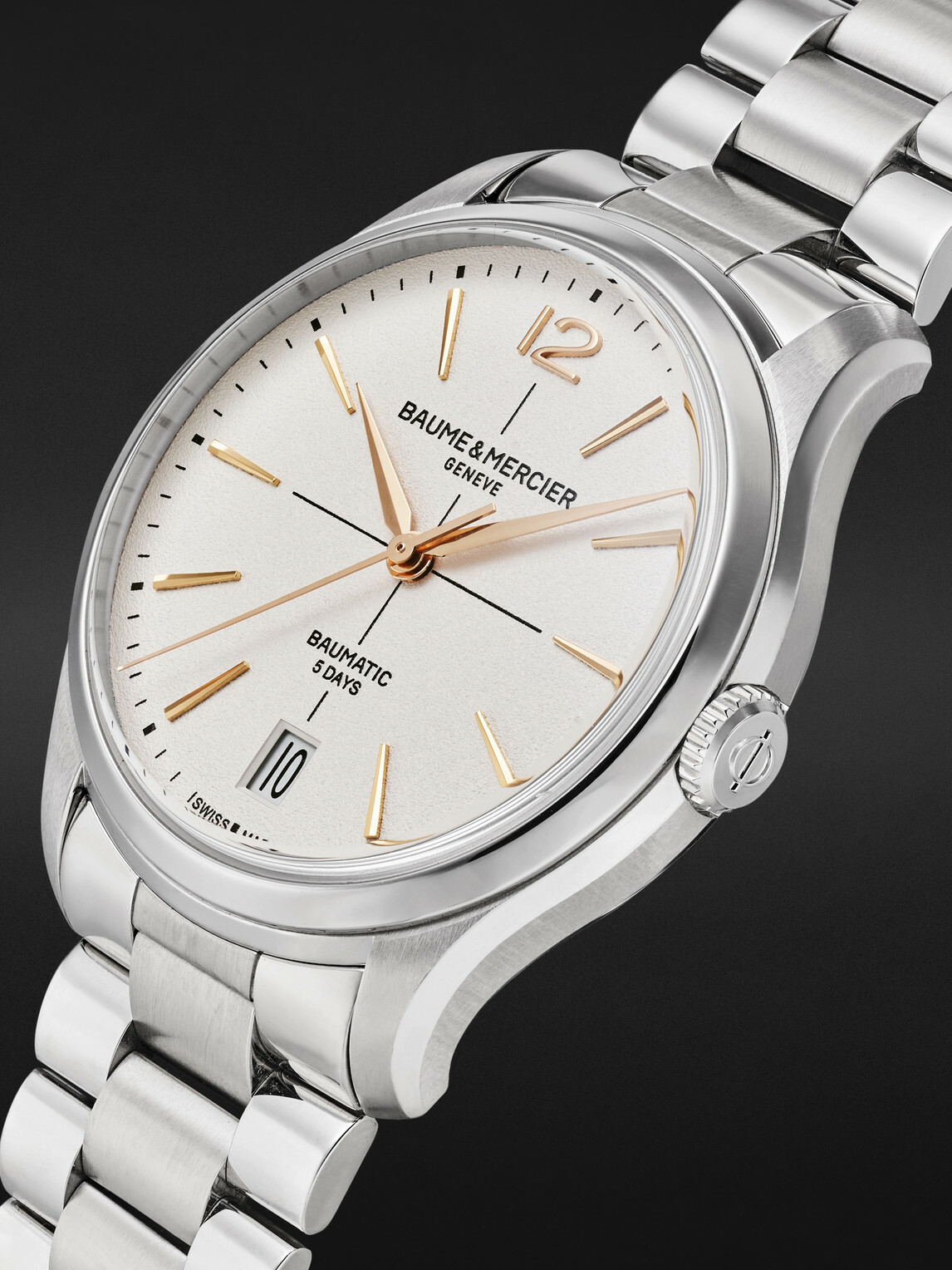 Baume & Mercier - Clifton Automatic Stainless Steel Watch, Ref. 10793