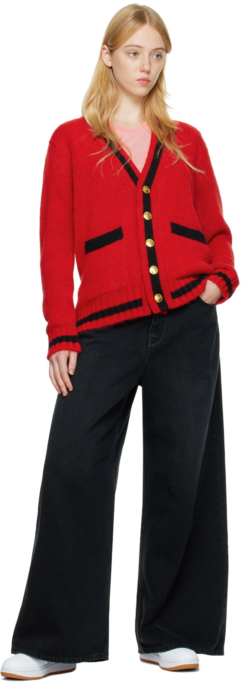 Thames MMXX. Red Courting Cardigan