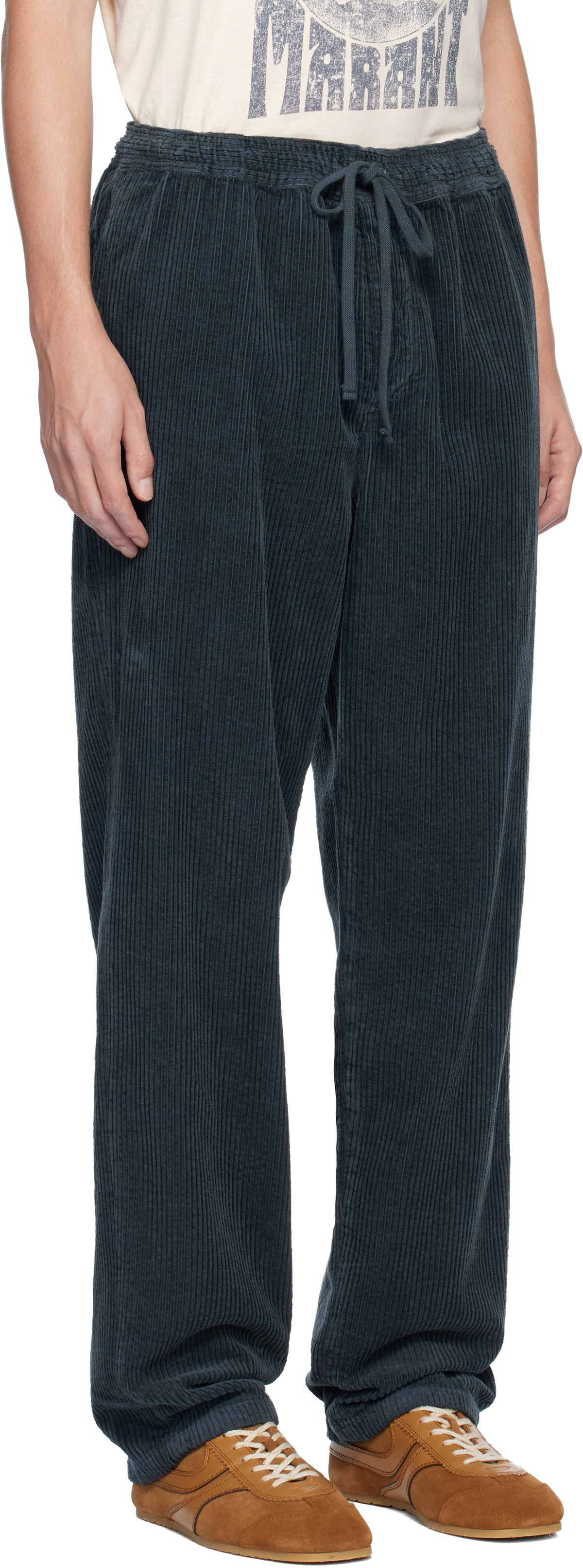 Isabel Marant Navy Nirlen Trousers