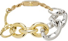 Bless Silver & Gold Regular Bracelet Watch