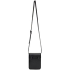 Maison Margiela Black Leather Snap Pouch