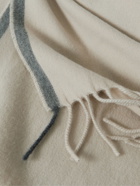 Brunello Cucinelli - Fringed Cashmere Blanket