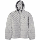 Polo Ralph Lauren Men's Terra Chevron Insulated Jacket in Light Grey Heather