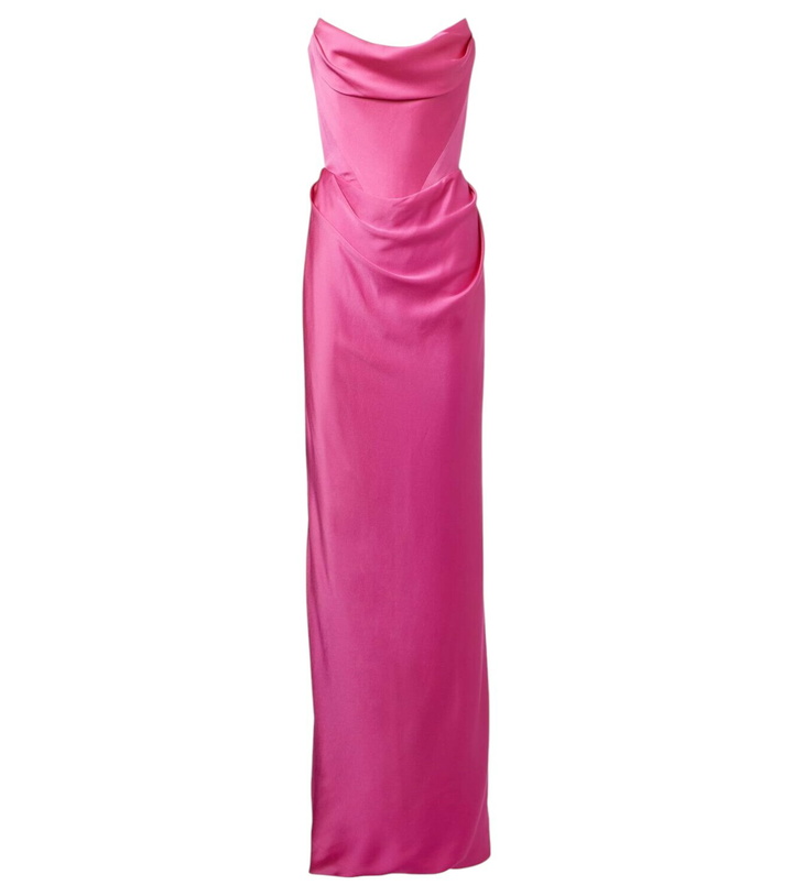 Photo: Vivienne Westwood Galaxyno strapless satin corset gown