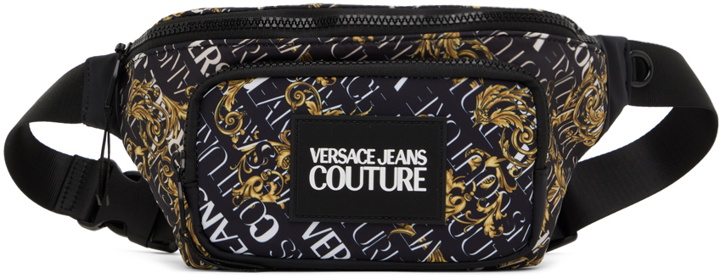 Photo: Versace Jeans Couture Black & Gold Range Pouch