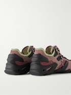 Bottega Veneta - Flex Rubber-Trimmed Stretch-Knit Sneakers - Red