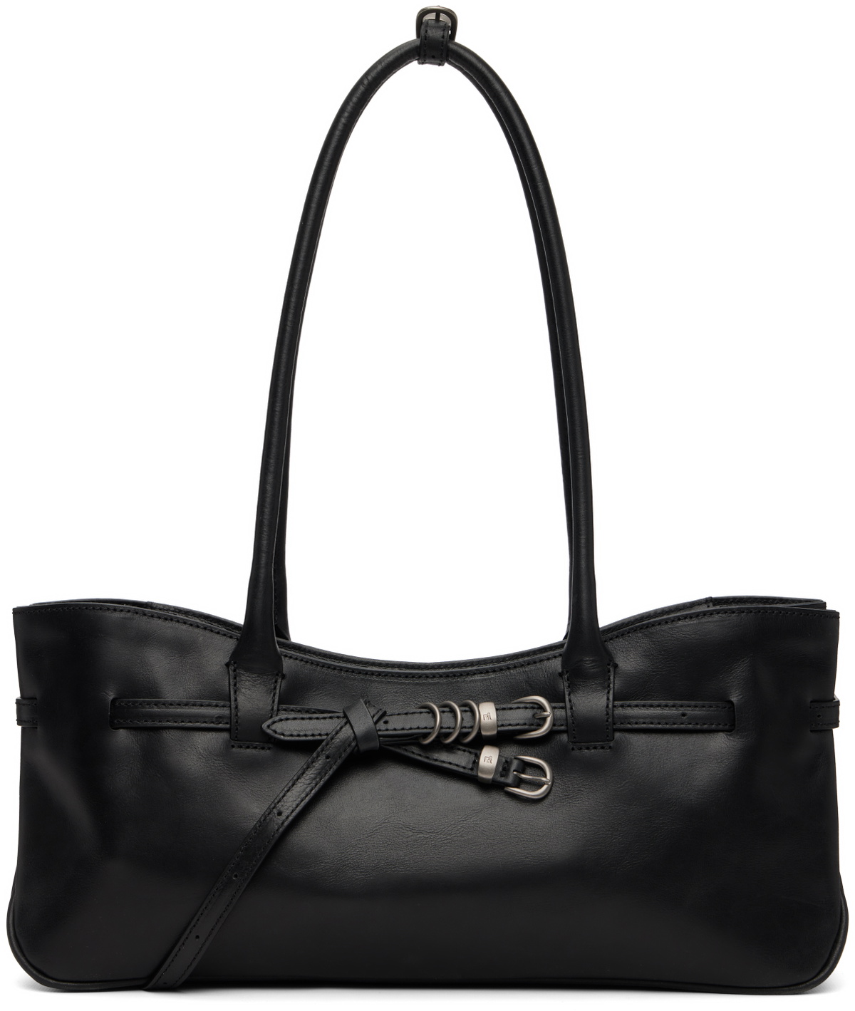 MARGESHERWOOD Black Grandma Used Shoulder Bag