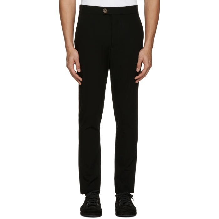 Photo: Song for the Mute Black Wool Tailored Trousers