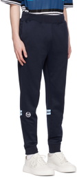 Sergio Tacchini Navy Dallas Track Pants
