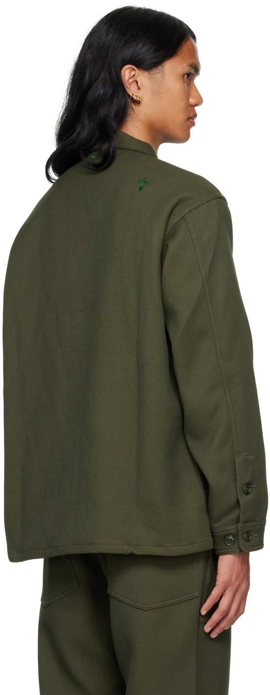 South2 West8 Green Smokey Shirt South2 West8