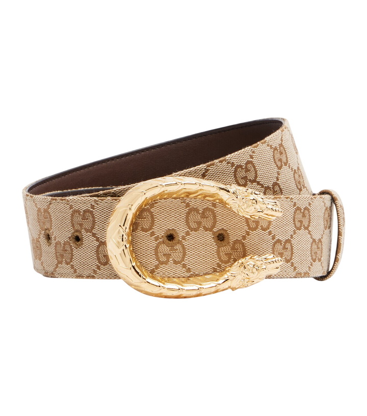 Photo: Gucci Dionysus GG canvas belt