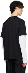 Givenchy Black Layered Long Sleeve T-Shirt