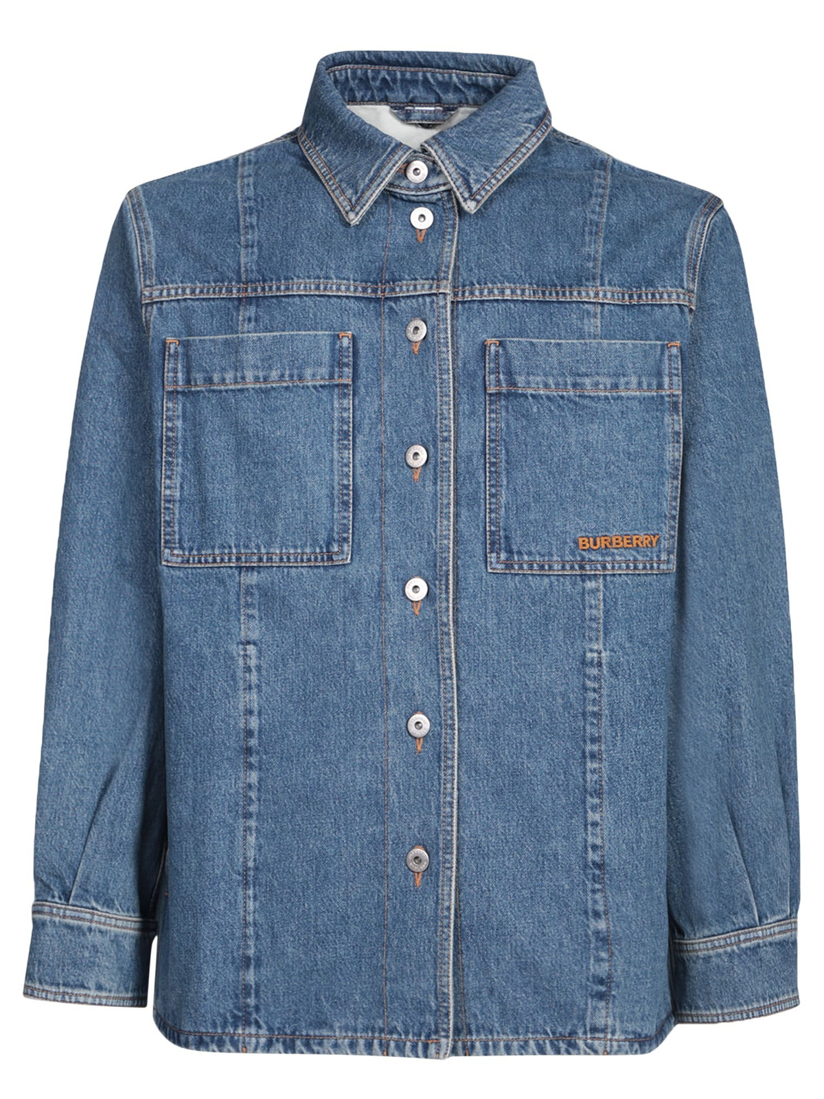BURBERRY japanese denim curved leg jeans in 10 words Blue