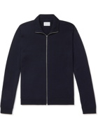 Norse Projects - Fjord Merino Wool Zip-Up Cardigan - Blue