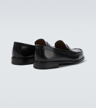 Prada Leather penny loafers
