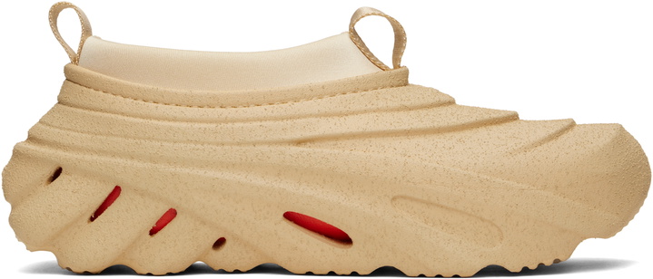 Photo: Crocs Beige Echo Storm Sandstorm Slip-on Loafers