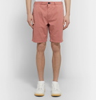 PS by Paul Smith - Stretch Pima Cotton-Twill Chino Shorts - Coral