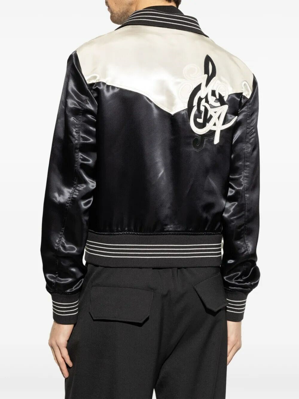 Amiri Ma Music Note Blouson in Black