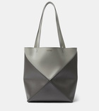 Loewe Puzzle Fold leather tote bag