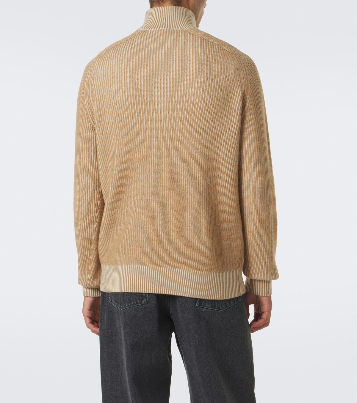 Bogner Dwayne wool and cashmere half-zip sweater