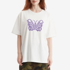 Needles Women's x Kae Tanaka Crew Neck T-Shirt in Off White