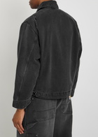 Carhartt Wip Detroit Quilted Denim Jacket Black