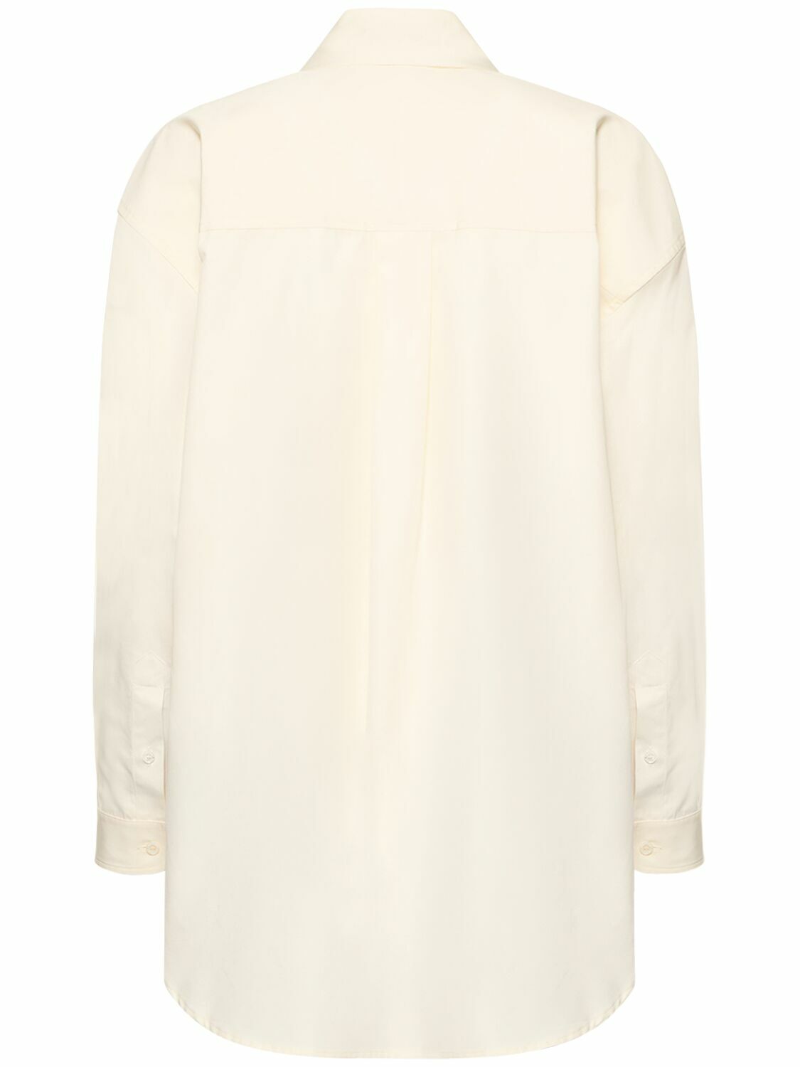 Palm & Sun Embroidered Oversized Gauze Shirt main image 1