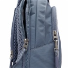 Nike Sportswear Essentials Sling Bag (8L) in Ashen Slate/White/Lazer Orange